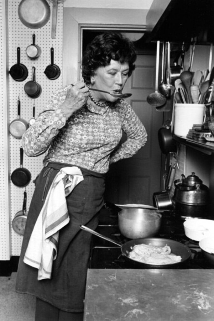 Julia Child portrait