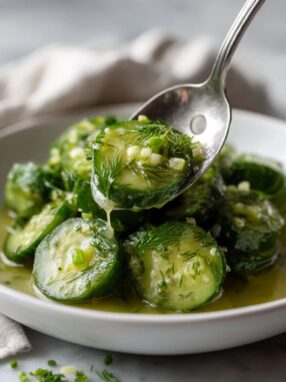 Julia Child Braised Cucumbers Recipe