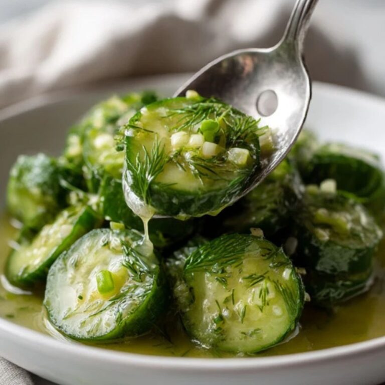 Julia Child Braised Cucumbers Recipe