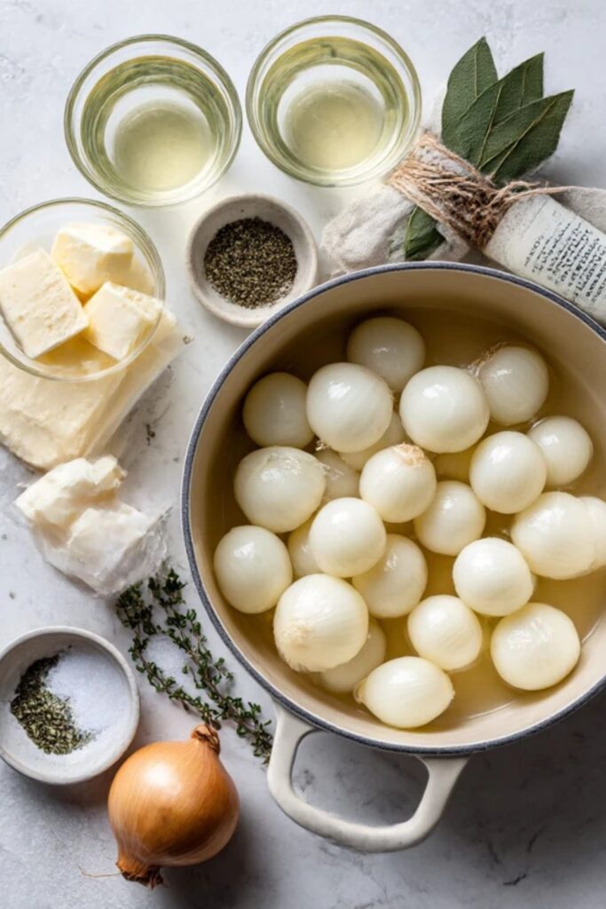 Julia Child Braised Onions Recipe