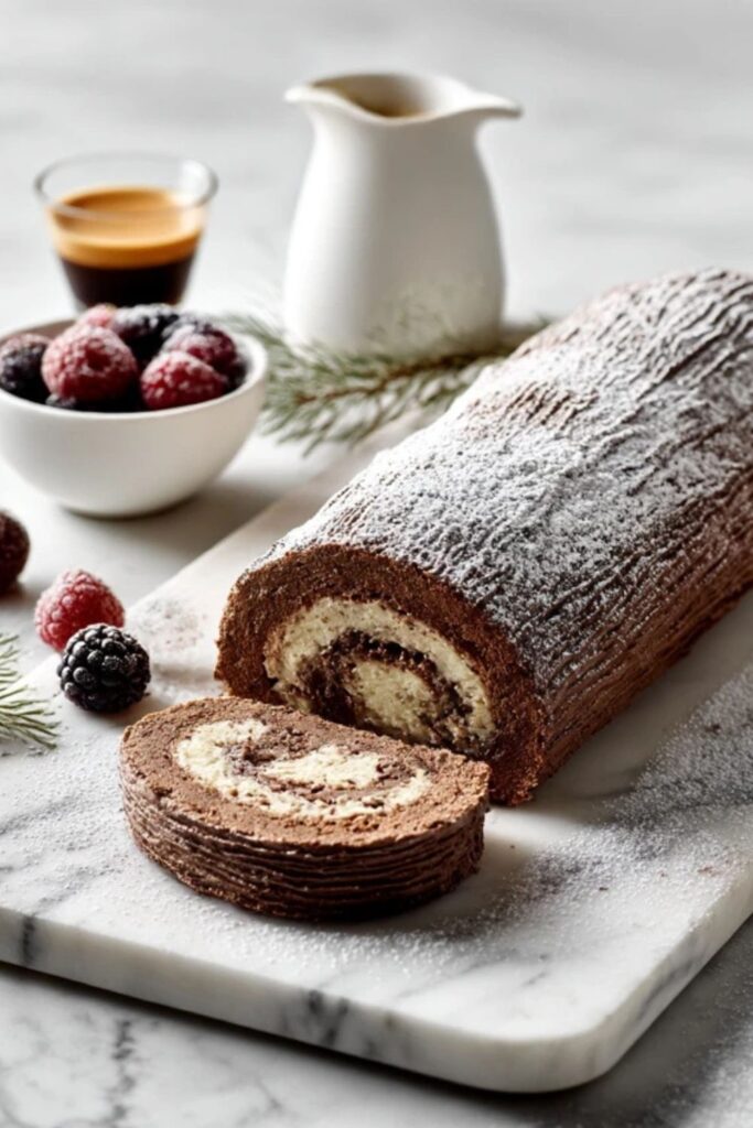 Julia Child Bûche de Noël Recipe
