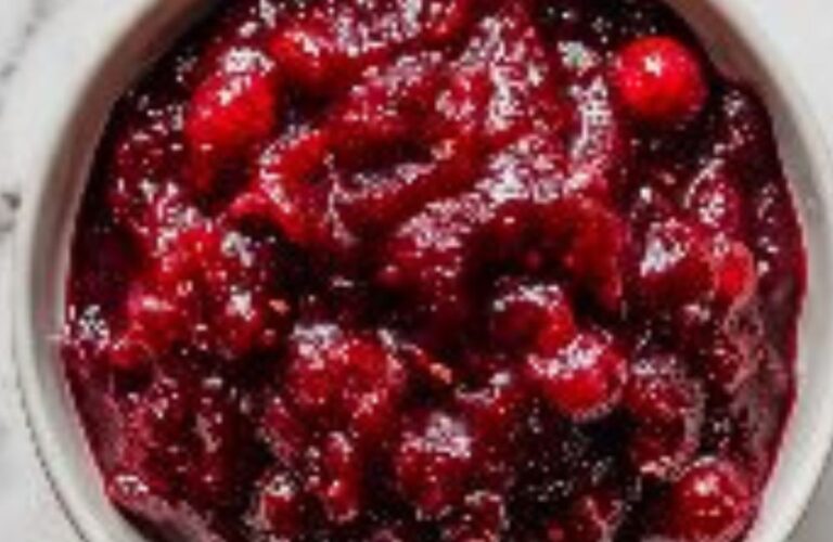 Julia Child Cranberry Sauce Recipe