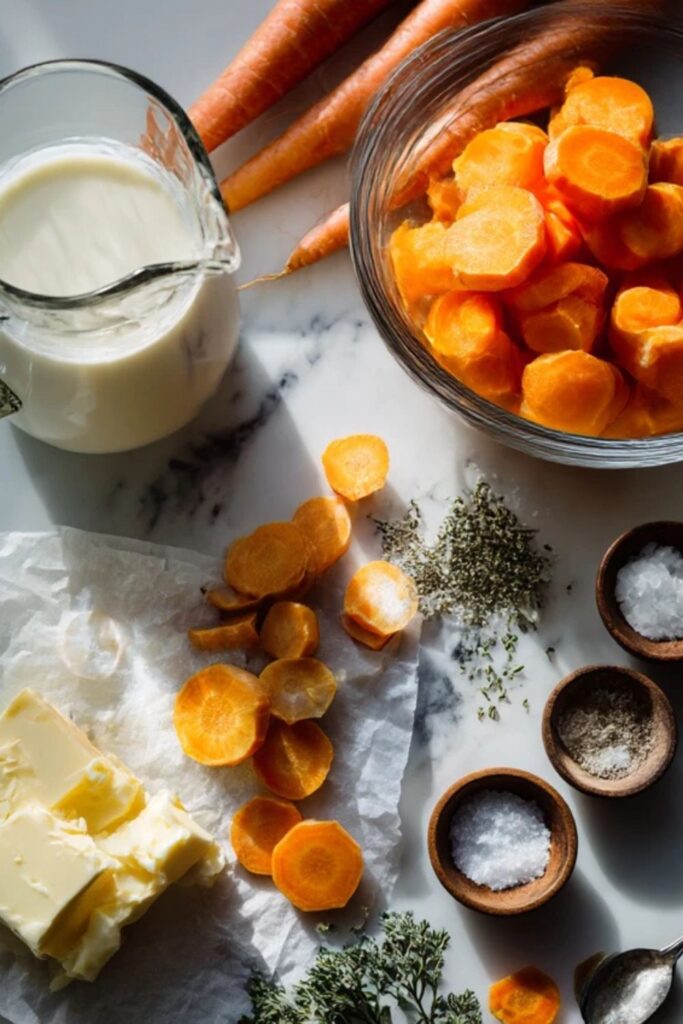 Julia Child Creamed Carrots Recipe