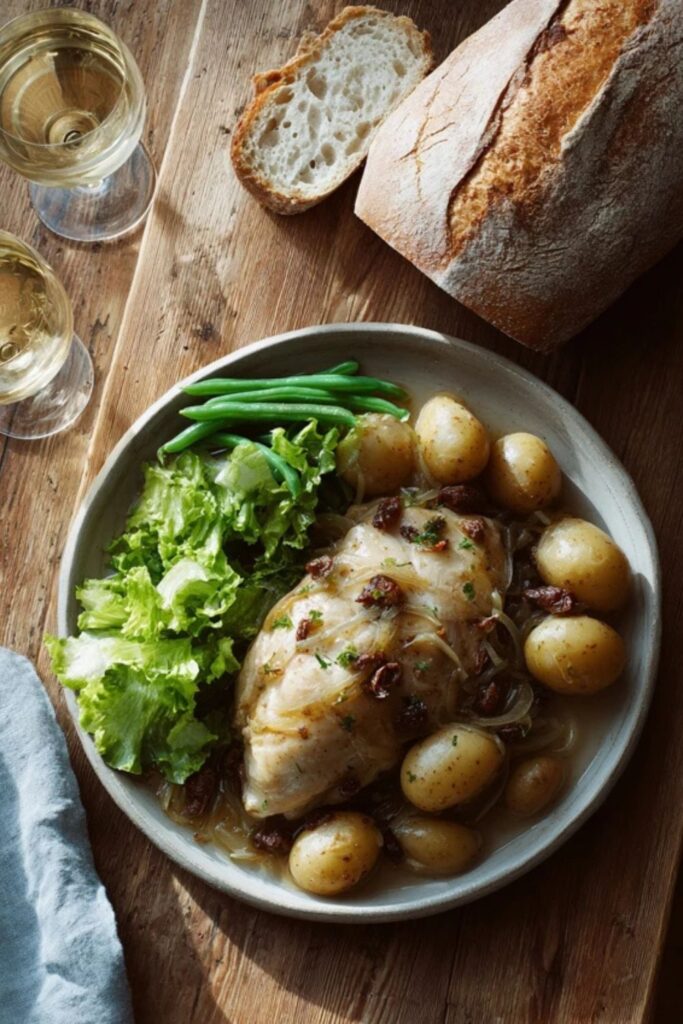 Julia Child Poulet Sauté Grand-Mère Recipe