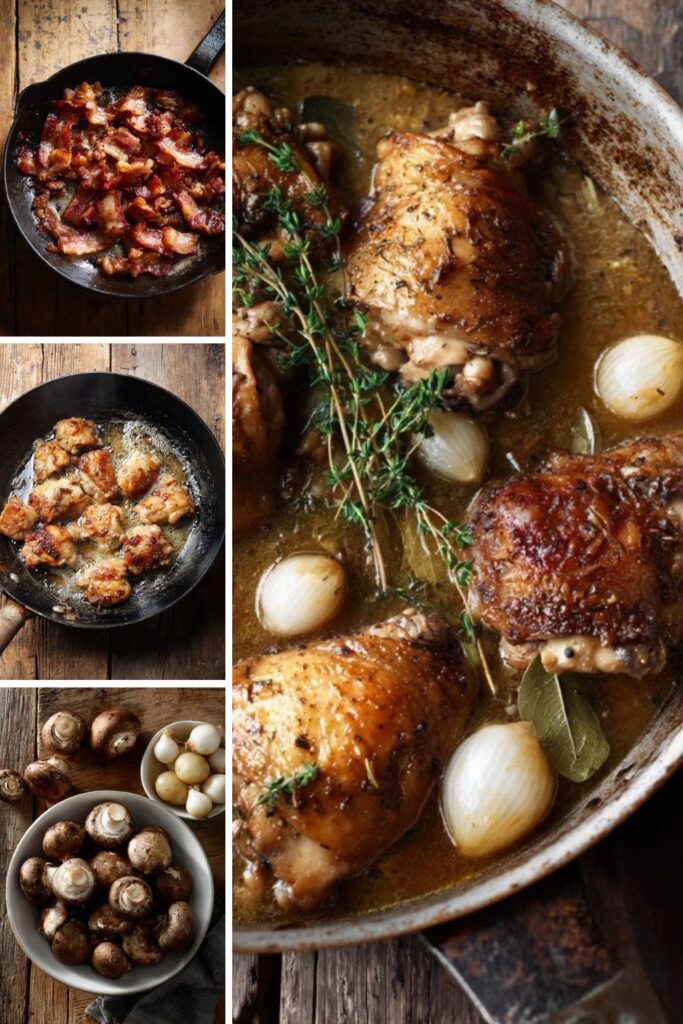 Julia Child Poulet Sauté Grand-Mère Recipe