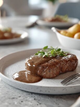 Julia Child Steak au Poivre Recipe