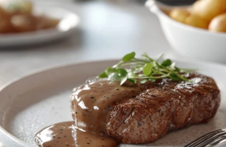 Julia Child Steak au Poivre Recipe