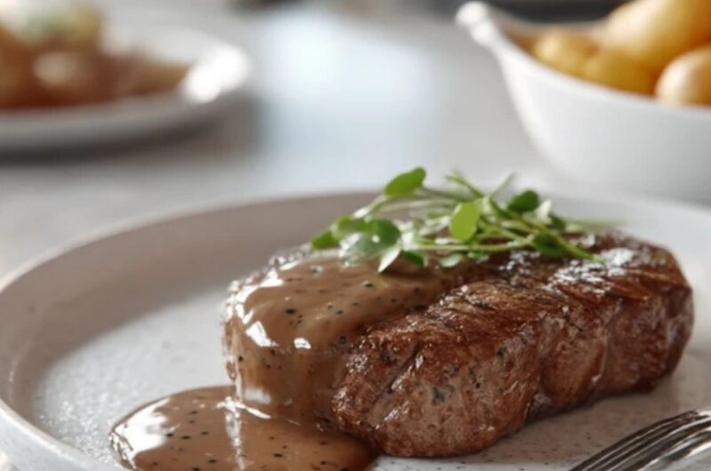 Julia Child Steak au Poivre Recipe